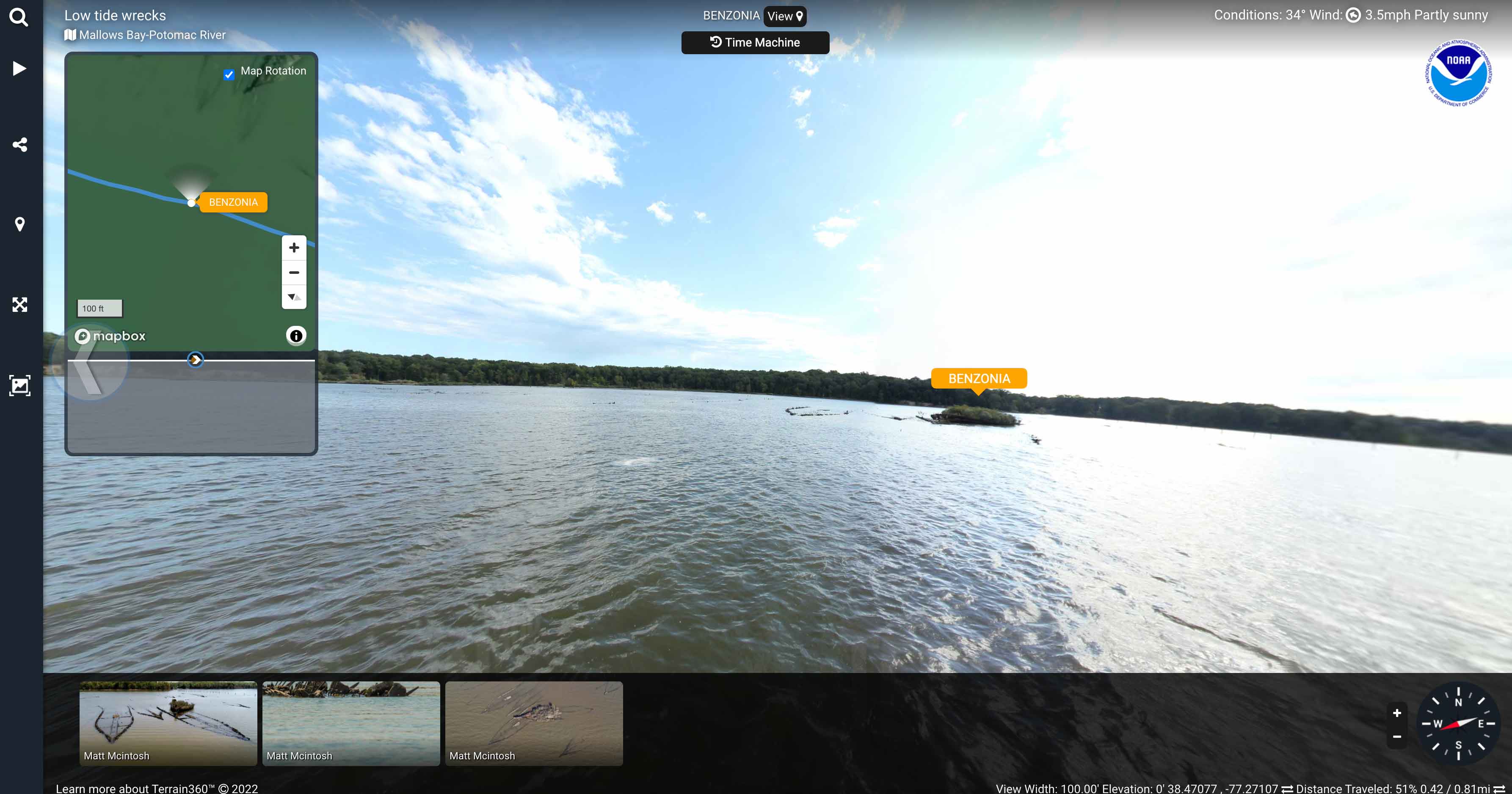 Benzonia Wreck Mallows Bay NMS