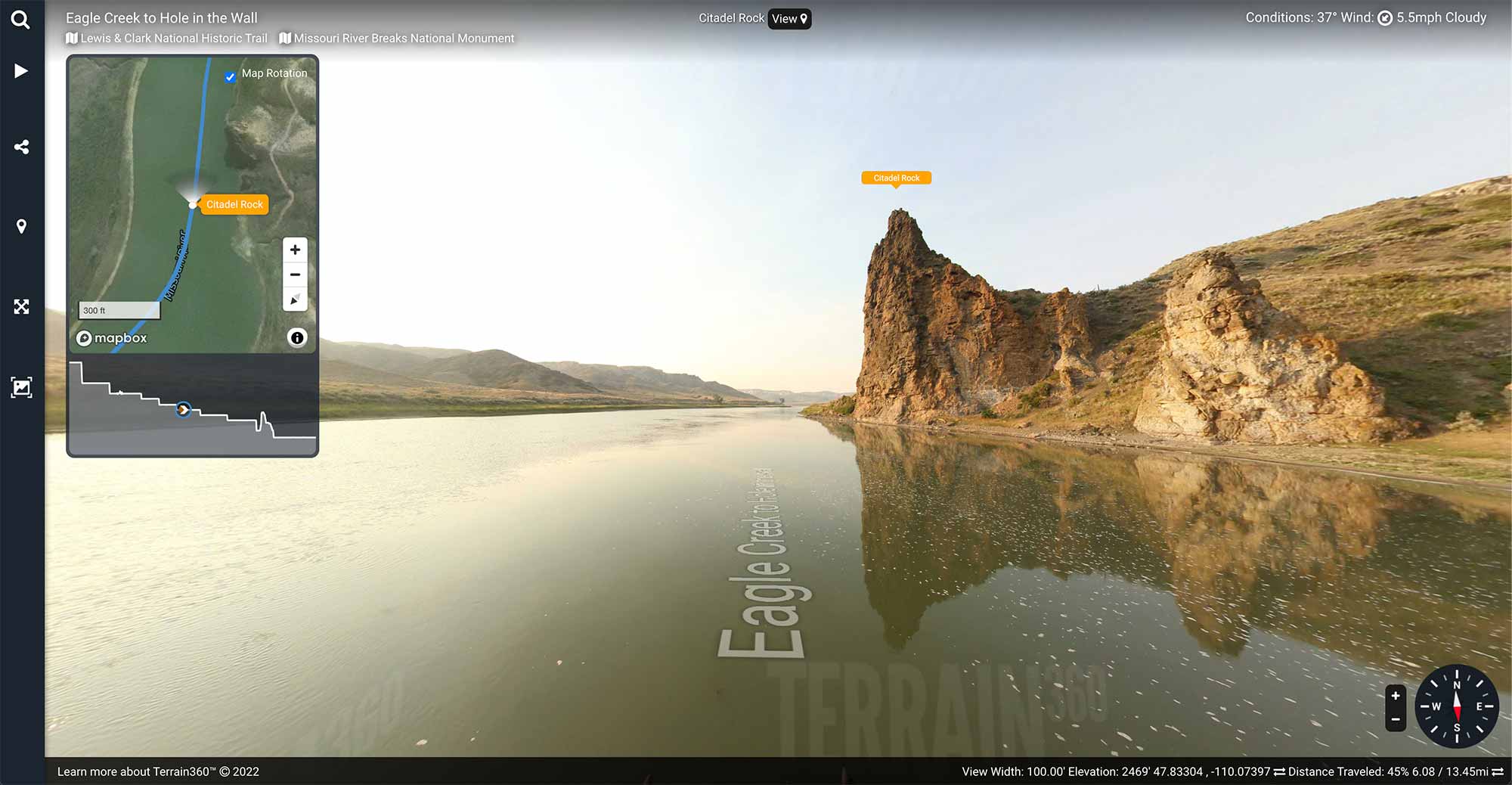 Missouri River Breaks Lewis & Clark Trail