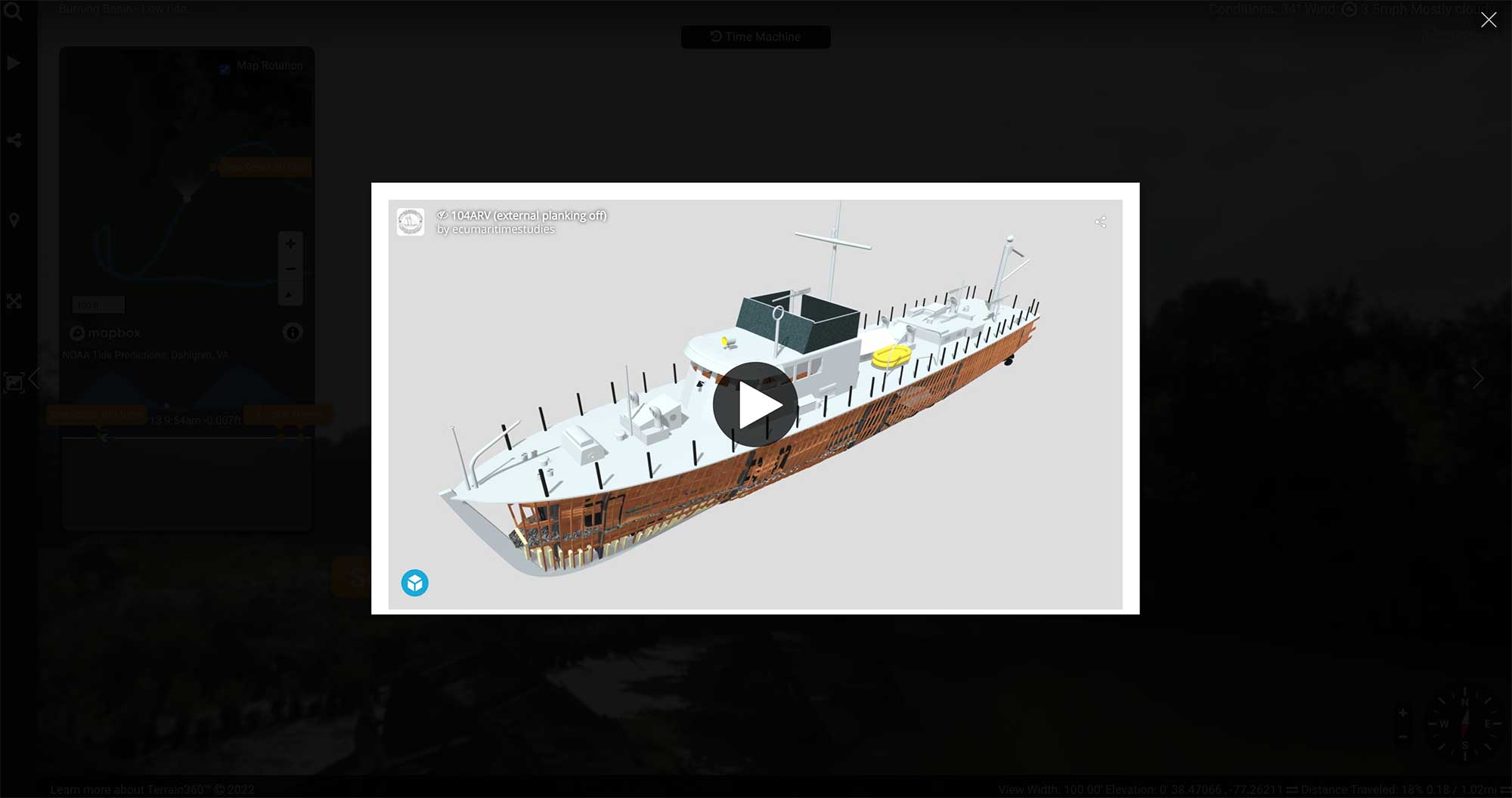 Sea Scout Wreck Mallows Bay NMS